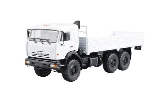 1:43   KAMAZ-43118 Modimio  White ABS Model