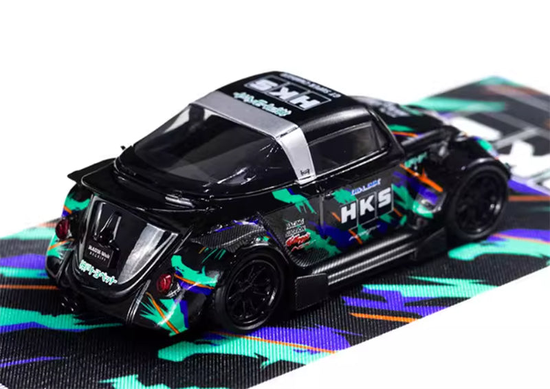 TIMEMICRO VW Beetle HKS Limited Edition 999PCS ONLY 1:64 Car Pre-built Model view6