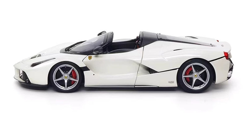 BBR MODELS LAFerrari White convertible 1/18 DIECAST car