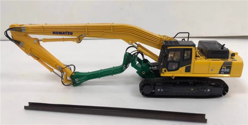 KOMATSU PC450LC-8 pile driver (green head) Limited edition commemorative edition 1:50 Truck Pre-built Model