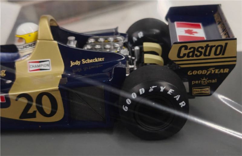 1:18 Wolf WR1 F1 1977 Spark Monaco GP Resin Car Model view7