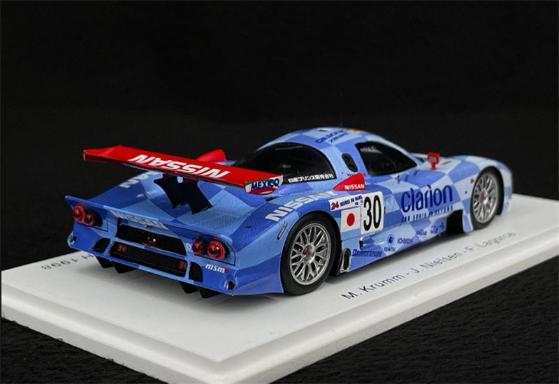 Spark Nissan R390 GT1 Nissan Motorsports - 5th Le Mans 24H 1998 1:43 Car Pre-built Model view2