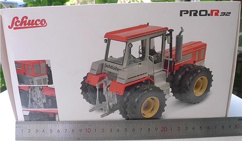 SCHUCO Schluter Profi Trac 5000 TVL Red Limited Edition 750PCS ONLY 1:32 Truck Pre-built Model