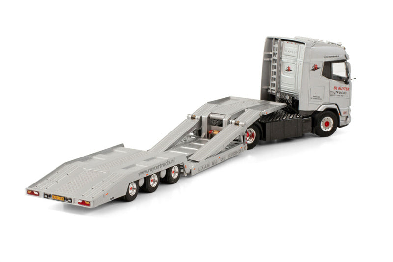 WSI DAF XG 4X2 TRUCK TRANSPORTER - 3 AXLE DE RUYTER TRUCKS 1:50 Truck Pre-built Model