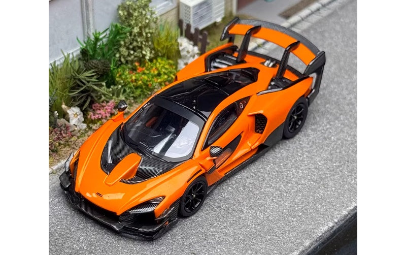 1:64 McLaren Senna GTR Papaya Orange CM MODEL DIECAST Car Model