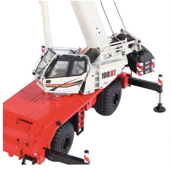 1:50 Link-Belt  100 RT NZG  White Red Diecast Model