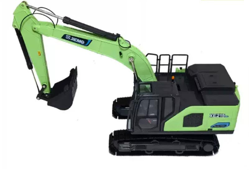 1:35   XE215EV XCMG  Green Diecast Model