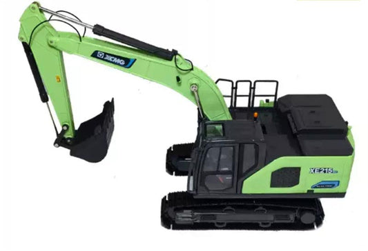 1:35   XE215EV XCMG  Green Diecast Model