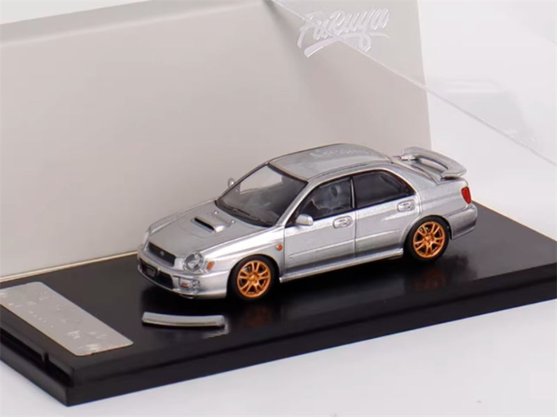 1:64 Subaru Impreza WRX STI 7th Generation Sedan  Silver Gray Furuya DIECAST Model