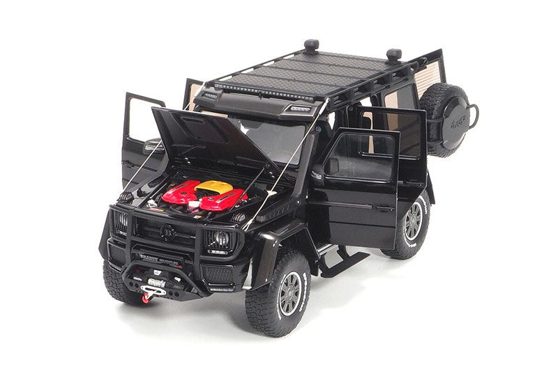 Almost Real Brabus 550 Adventure Mercedes Benz G 500 4×4² Obsidian Black 1:18 DIECAST car