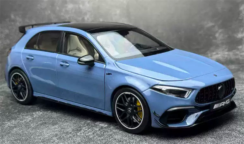 1:18 Mercedes-Benz AMG A45 S  Ceramic Blue NZG Limited Edition 300PCS ONLY DIECAST Model