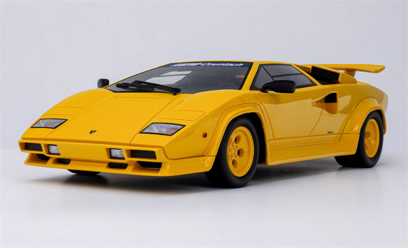 GT Spirit Lamborghini Countach KOENIG SPECIALS GT Yellow 1:18 Car Pre-built Model view1