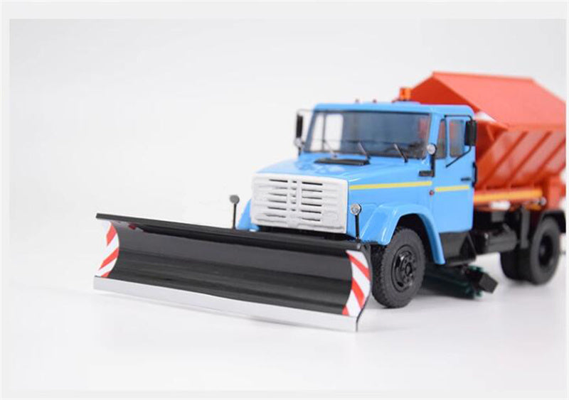 StartScaleModels Soviet Road Maintenance Sanding Machine KO-829A (4333) Sanding and Salt Spreading Truck 1:43 Truck Pre-built Model
