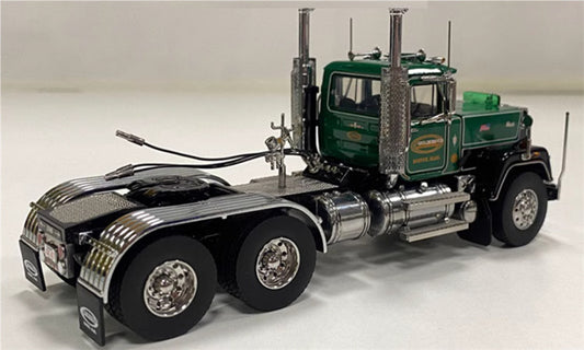 Heavy Haul Replicas 1986 Mack Double Axle American Tractor Truck G. Greene 1:50 Truck Pre-built Model