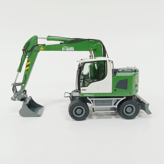 NZG Liebherr A918 Hiltibau Wheeled Excavator 1:50 Truck Pre-built Model