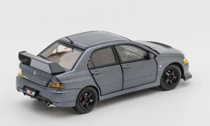 1:43 Mitsubishi Lancer Evolution IX EVO9 Rallyart GATHERJOY Diecast Model Grey