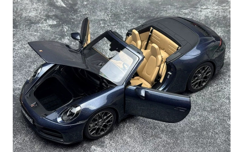 1:18 Porsche 911 (964) 2025 Blue NOREV Convertible DIECAST Car Model