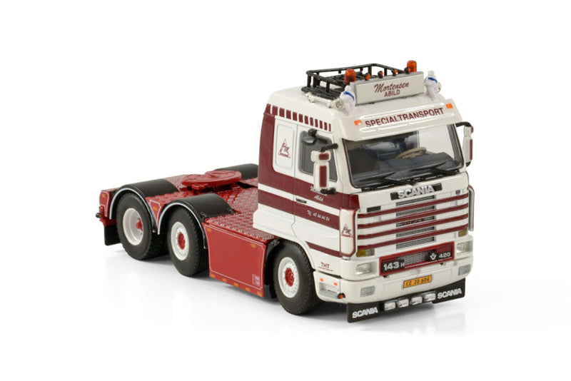 WSI SCANIA 3 SERIES STREAMLINE 6X2 TWINSTEER THT-TØNDER 1:50 Truck Pre-built Model