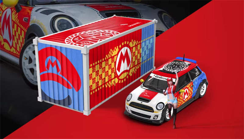 1:64 MINI Cooper MODERNART Container Set DIECAST Civil Car Model