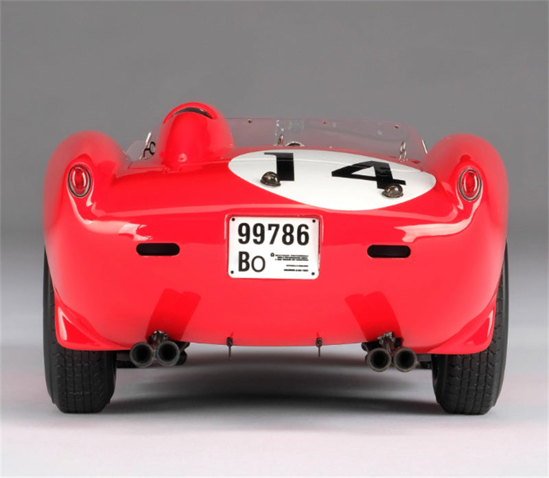1:18 Ferrari 250TR Testa Rossa red Amalgam Resin Car Model view9