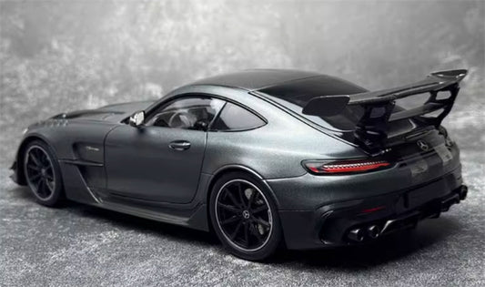 MINICHAMPS Mercedes AMG GT Black Series 2021 grey Limited Edition 400PCS ONLY 1:18 Car Pre-built Model view2