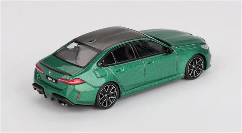 1:64 BMW M5 G90 Isle of Man Green Metallic MINIGT DIECAST Model