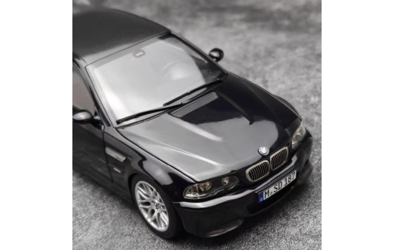 1:18 BMW M3 E46 CLS Norev Black Diecast Model view2