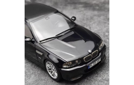 1:18 BMW M3 E46 CLS Norev Black Diecast Model view2