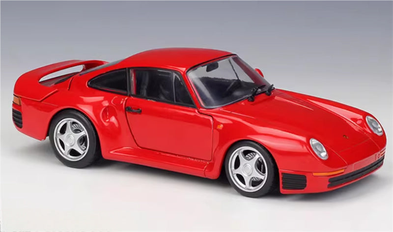 1:24 Porsche 959 COUPE  Red  WELLY  DIECAST Car Model
