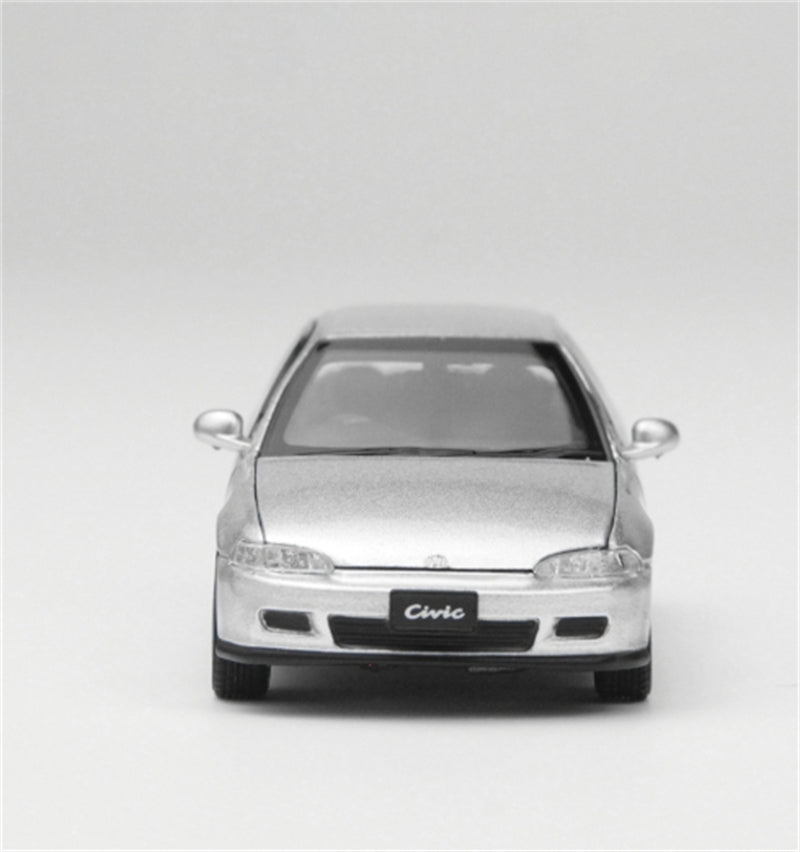 LCD-MODELS Honda Civic SiR II EG6 Silver 1:64 car Pre-built Model view4