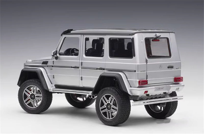 Autoart Mercedes Benz G 500 4×4² Silver 1/18 DIECAST CAR