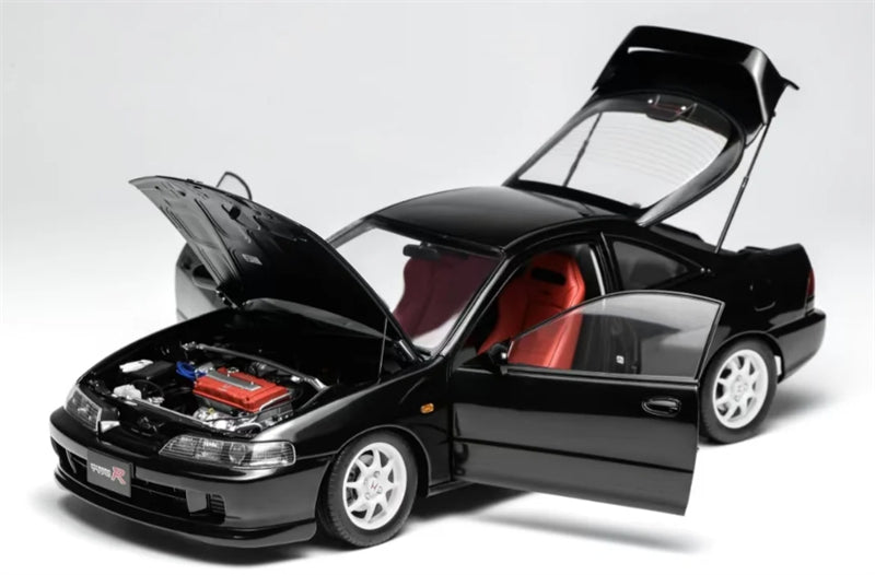 1:18 Honda Integra Type R (DC2) 1997  Night Hawk Black MOTORHELIX Limited Edition 499PCS ONLY DIECAST Model