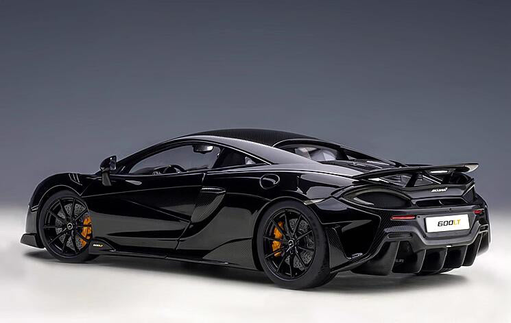 AUTOART McLaren 600LT sports car black 1:18car Pre-a Model