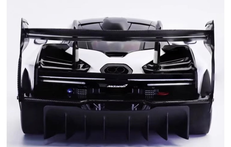 1:18 McLaren Senna GTR LCD White Diecast Model view9