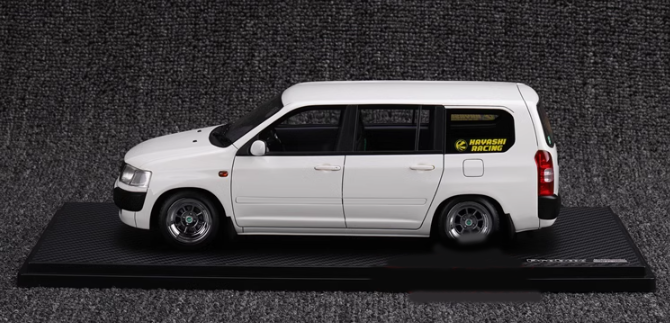 Ignition Model Toyota Probox GL NCP51V MPV white 1:18car Pre-a Model