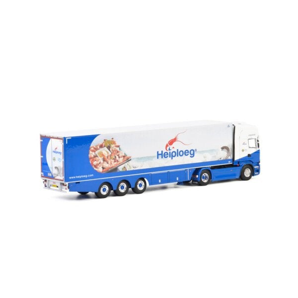 1:50 SCANIA HEIPLOEG 4x2 REEFER TRAILER 3 AXLE WSI   DIECAST Model