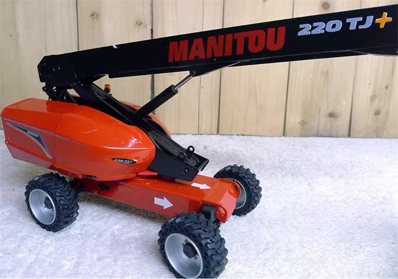 ROS Chariot Manitou TJ 220+ Telescopic Manitou Long Arm High Altitude Engineering Vehicle 1:32 Truck Pre-built Model
