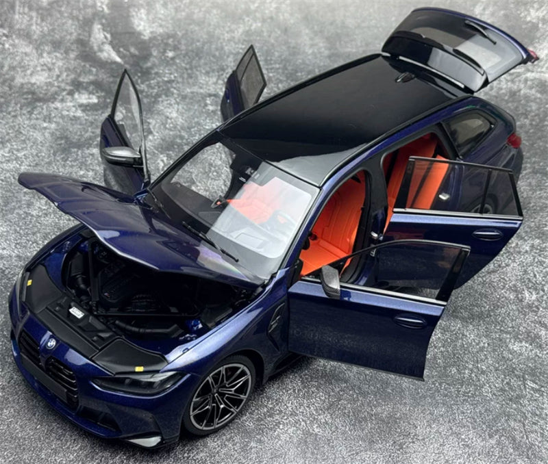 1:18 BMW M3 TOURING 2024 blue MINICHAMPS  DIECAST Model