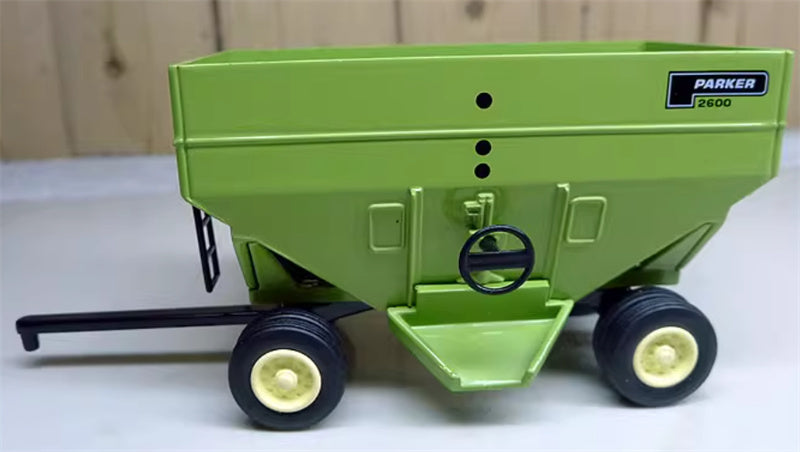 SpecCast Parker Vintage 2600 tractor grain trailer Emerald Green 1:64 Truck Accessories Pre-built Model