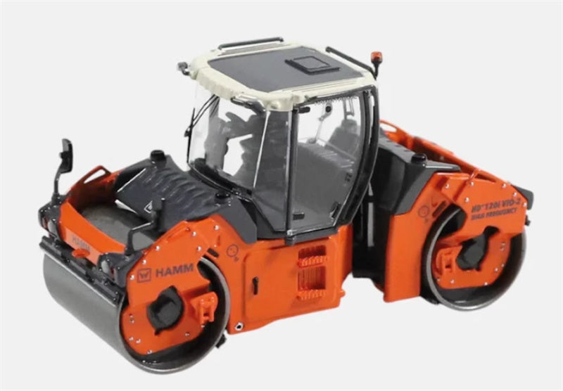 NZG Hamm HD+120i VIO-2 HF Roller 1:50 Truck Pre-built Model