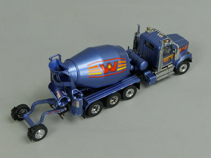 CATERPILLAR Western Star 4900 With MCNEILUS BRIDGEMASTER MIXER 1/50 Truck Pre-built Model