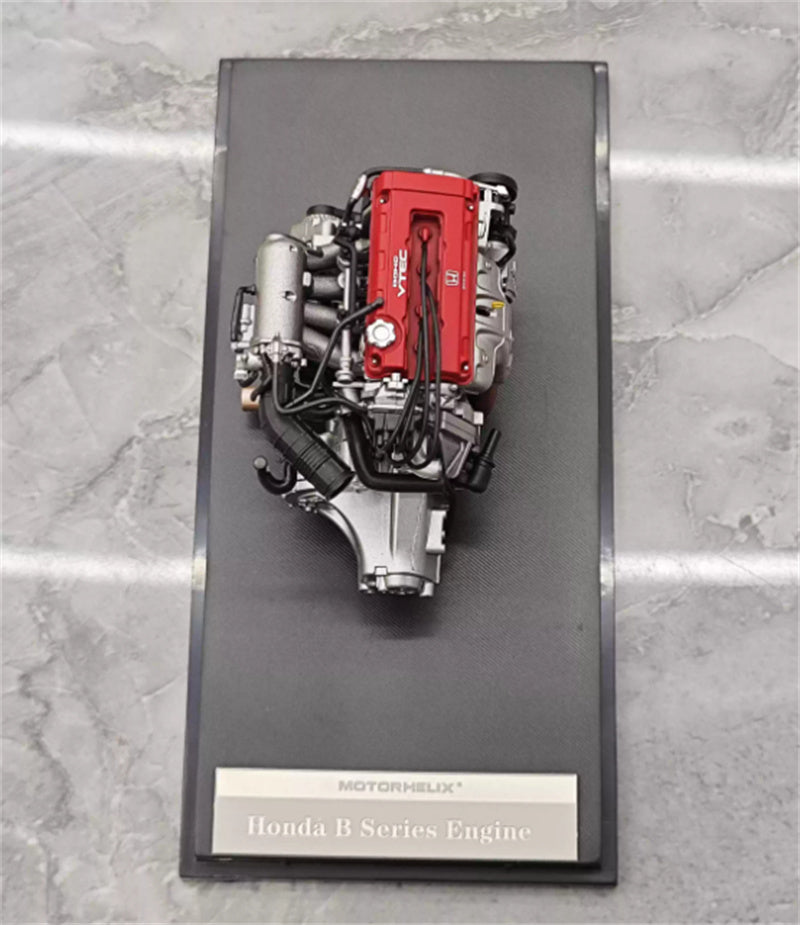 MOTORHELIX Honda B Series EK9 Engine Limited Edition 500PCS ONLY 1:18 Car Accessories Pre-built Model view2