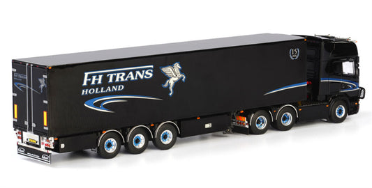 WSI  SCANIA R5 TOPLINE 6X2 REEFERTRAILER FH trans 1:50 Truck Pre-built Model