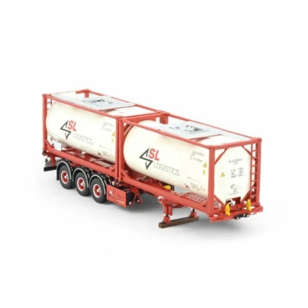 1:50  SL Logistics D-Tec 2x 20FT TEKNO   DIECAST Model