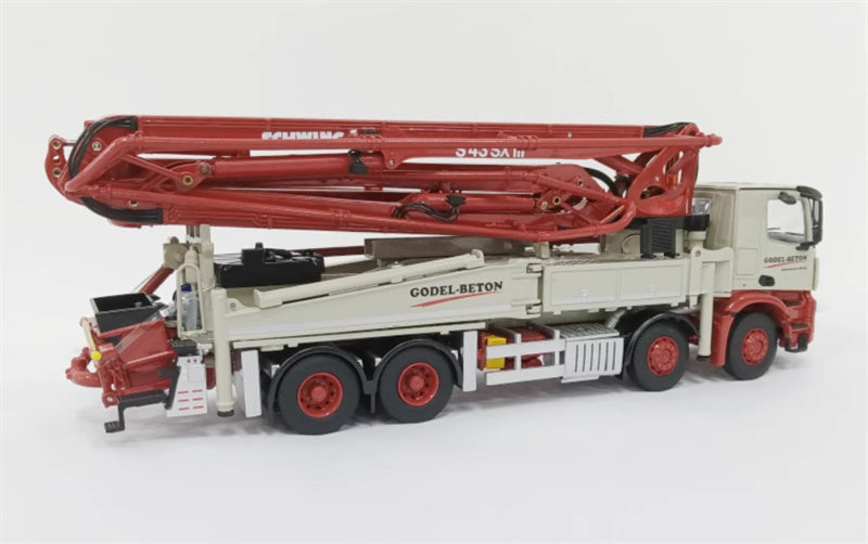 NZG SCHWING S43 SX III Pump Truck Lorry Godel Beton 1:50 DIECAST Truck Lorry
