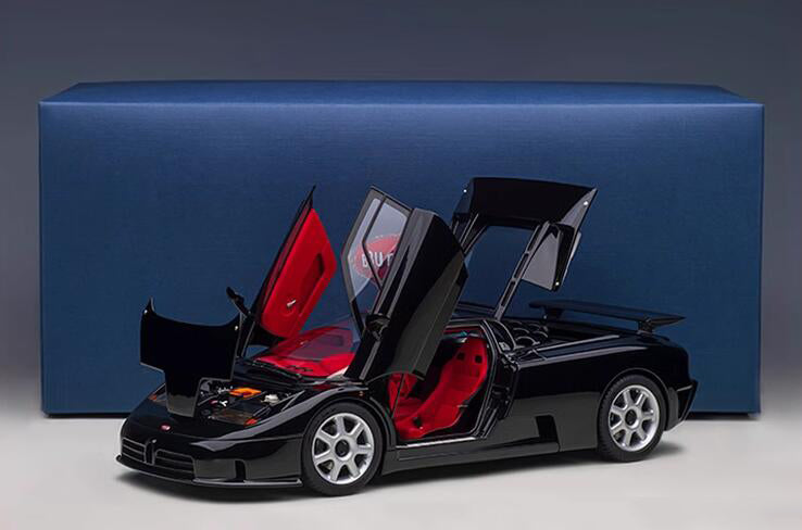 AUTOART BUGATTI EB110 SS black 1:18car Pre-a Model