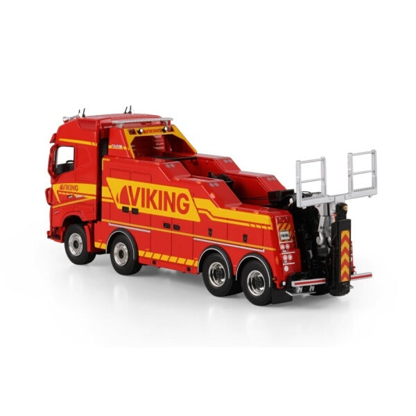 1:50 VOLVO VIKING SVERIGE FH5 FALKOM 8X4 WSI  Red Diecast Model