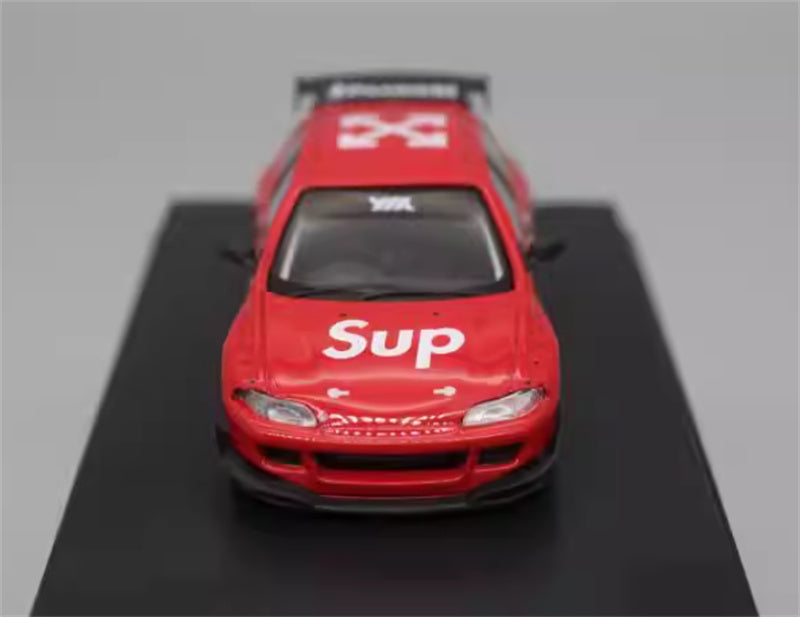 Fuji Honda Civic EG6 Rocket Bunny Red Sup 1:64 Car Pre-built Model view7