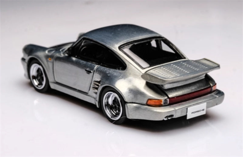 BSC Porsche 911 930 Turbo Clearcoat Silver Limited Edition 399PCS ONLY 1:64 Car Pre-built Model view4