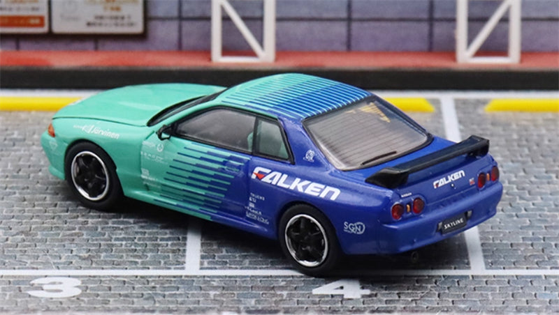 TIMEMICRO Nissan GTR R32 Z-Tune SKYLINE Limited Edition 999PCS ONLY 1:64 Car Pre-built Model view4